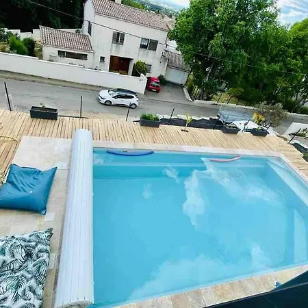 House With Pool Between Nimes And Montpellier *